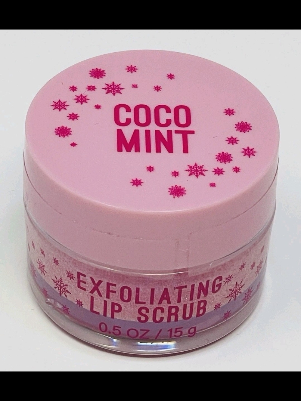 Bath & Body Works Coco Mint Exfoliating Lip Scrub - Pink